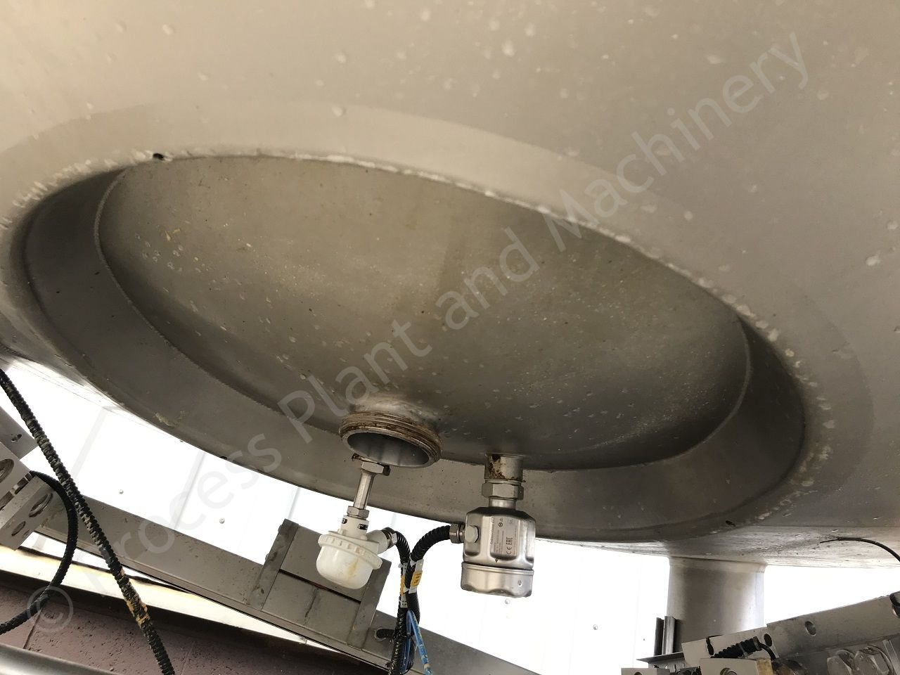 Used 10,000 Ltr 316 Grade Stainless Steel Insulated Tank with TopMounted MixersPPM Ltd